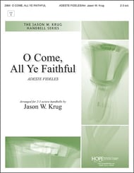 O Come, All Ye Faithful Handbell sheet music cover Thumbnail
